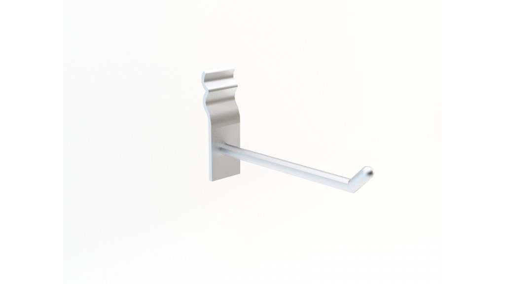 Rod bar, 10 cm, Chrome